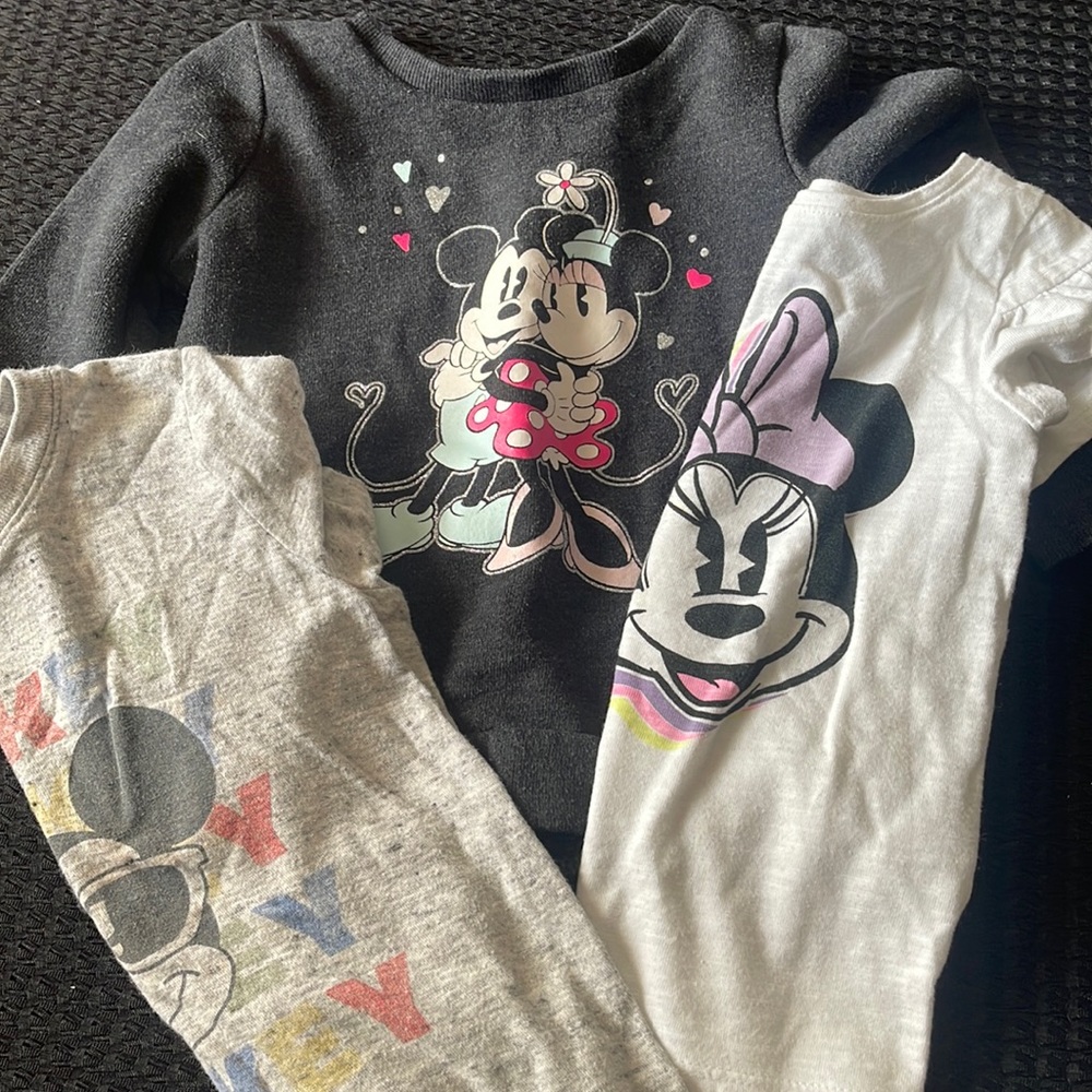 Lot of 3 Mickey & Minnie